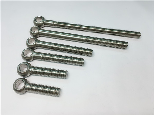 904l/1.4539/uns n08904 eye bolt, customized bolts for valve assemblying