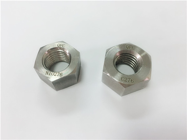 manufacturer special alloy fasteners hastelloy c276 nuts