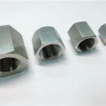 durable in use custom machining female thread hexagon stainless steel nut