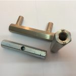 custom made long non-standard female threaded spacer hex coupling nuts