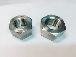 No.76 Duplex 2205 F53 1.4410 S32750 stainless steel fasteners heavy hex nut