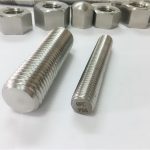 f55/zeron100 stainless steel fasteners full threaded rod s32760