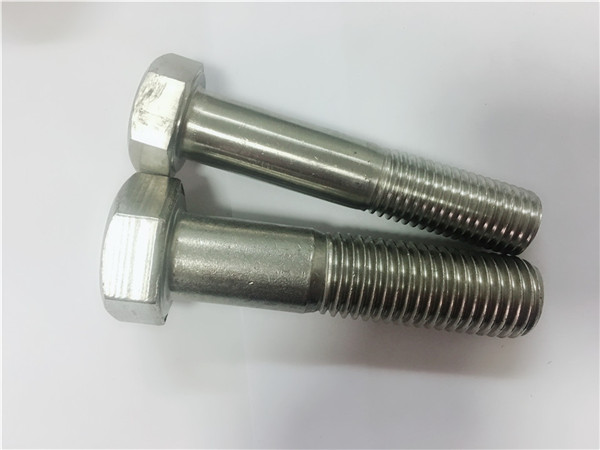 cold/hot forged hex head bolt a4-80 din931